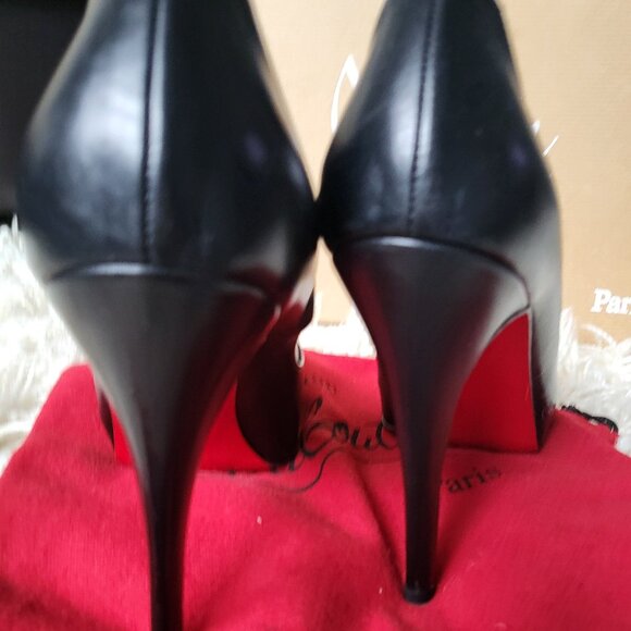 Christian Louboutin Very Prive 120 Calf/Kid Toe Size 35.5 - Picture 3 of 7